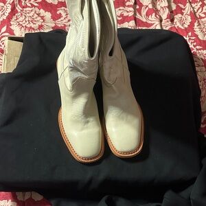 Steve Madden Ivory Western Boots
